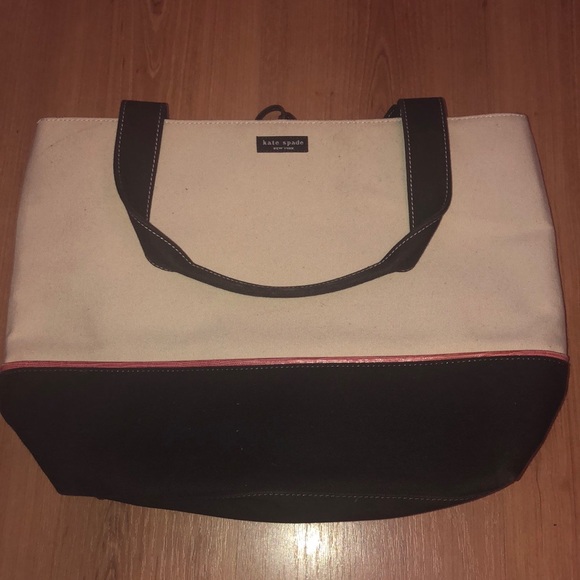Kate Spade Canvas Tote - Picture 1 of 5